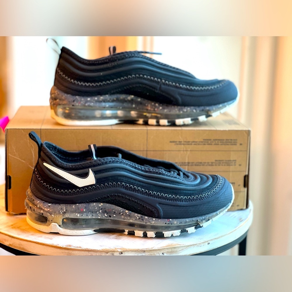 Nike Air Max Terrascape 97 Off Noir Size 7 Sneakers DJ5029-001